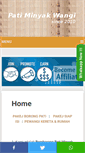 Mobile Screenshot of patiminyakwangi.com